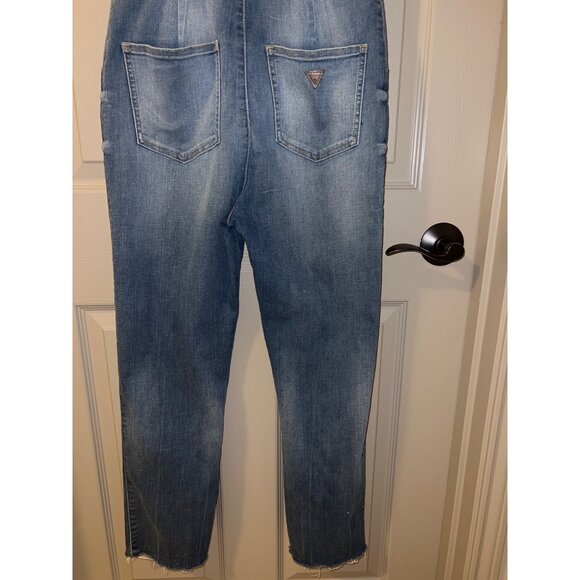 Guess Los Angeles Women’s Cropped Denim Jumpsuit –‎ Size 8 - Picture 7 of 16